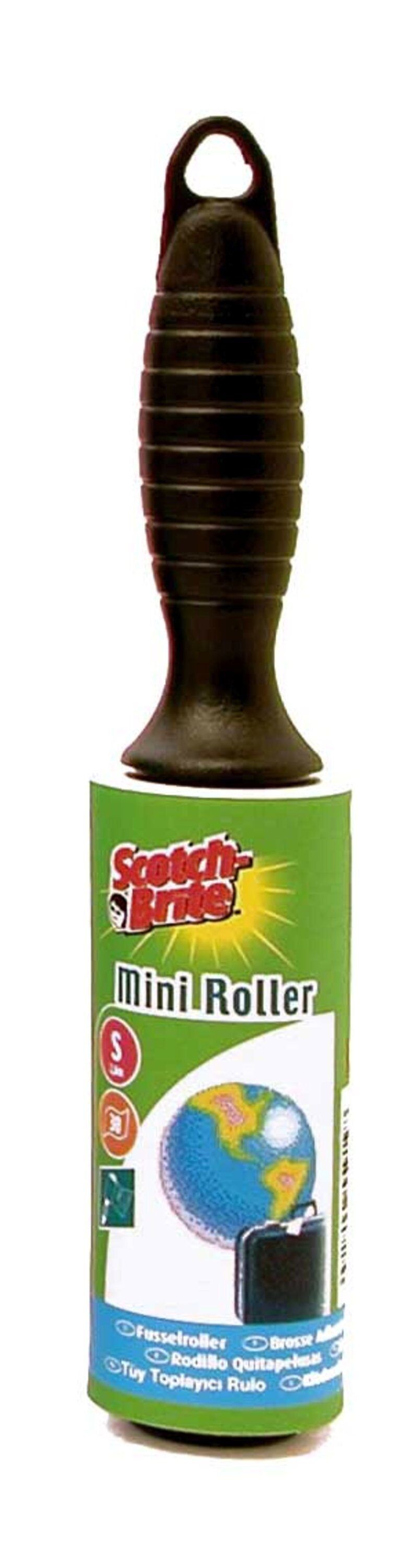 Scotch-Brite™ Mini Lint Roller Travel 30 Sheets 2.6m