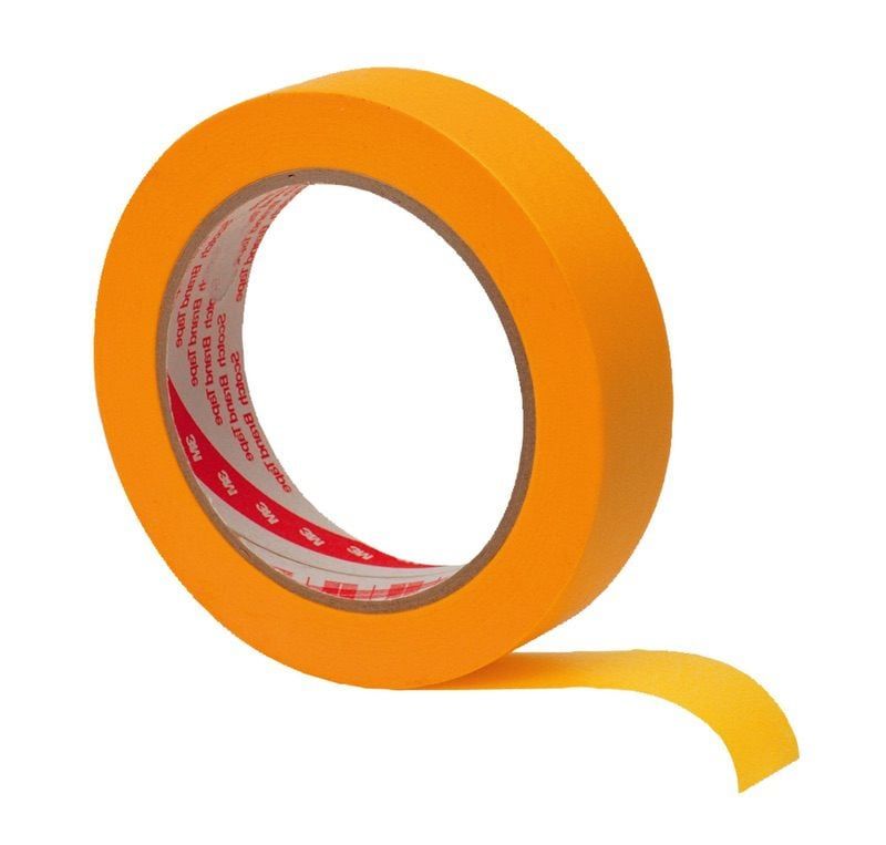 Scotch™ Performance Masking Tape 244, Gold, 18 mm x 50 m
