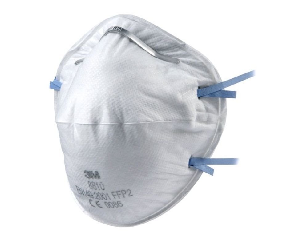 3M™ Particulate Respirator, FFP2, Unvalved, 8810