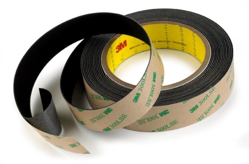 3M™ Gripping Material GM400 Black, 1 in x 72 yd, 9 rolls per case Bulk
