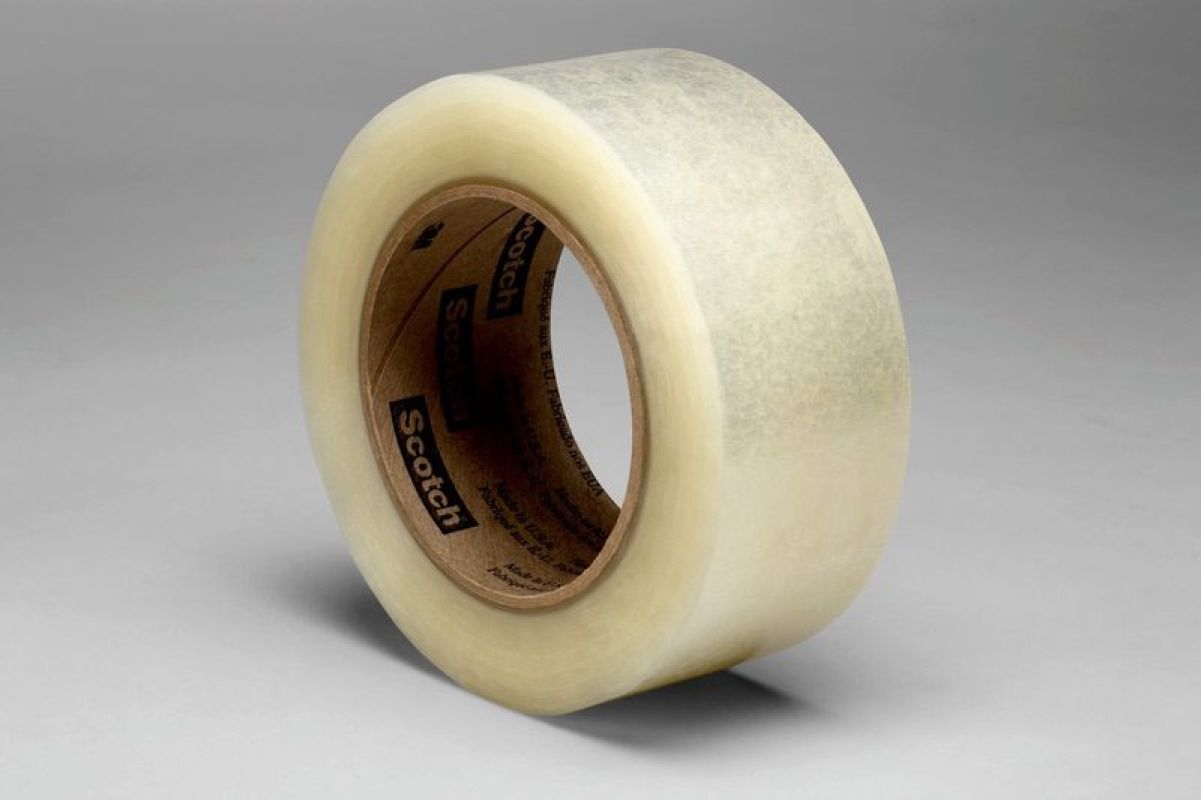 Scotch™ Box Sealing Tape 313, Clear, 75 mm x 990 m