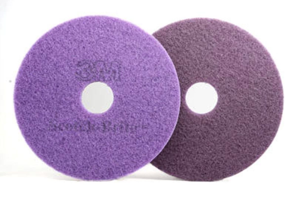 Scotch-Brite™ Diamond Floor Pads, 480 mm, 5/Case