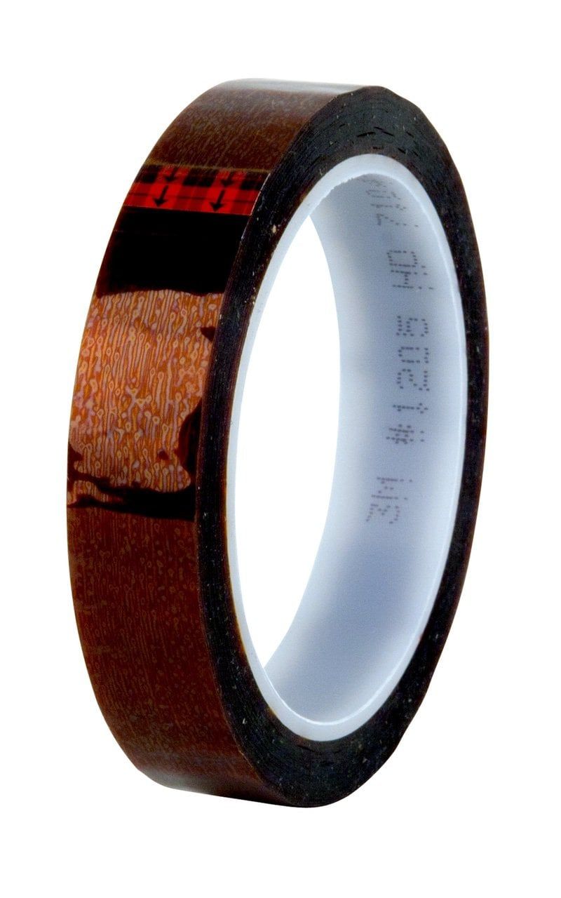 3M™ Polyimide Film Electrical Tape 1205, Acrylic Adhesive, 317.5 mm x 32.92 m,  Log roll