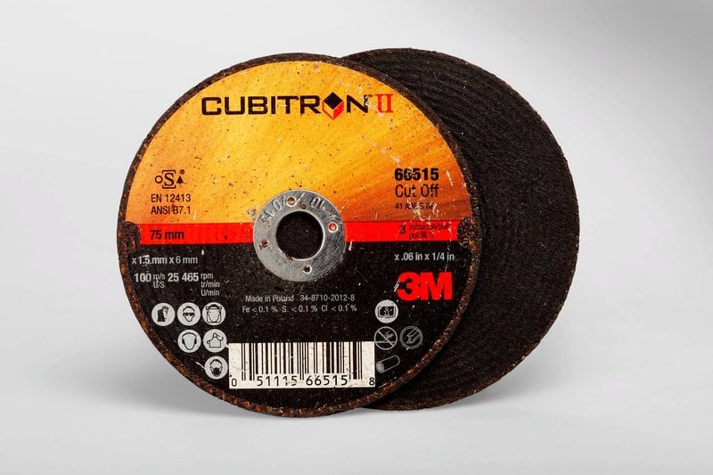 3M™ Cubitron™ II vágókorong, T42 süllyesztett, 115 mm x 2,5 mm x 22,23 mm