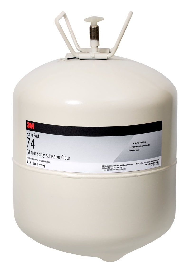 3M™ Foam Fast 74 szelepes spray ragasztó, átlátszó