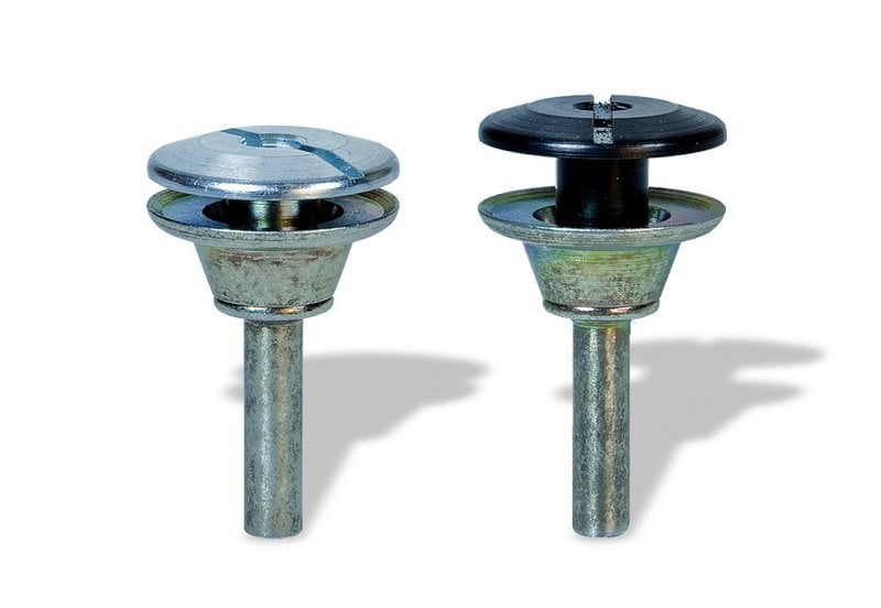 3M™ MN-AC 990M csapos felfogó préselt koronghoz és sünkeféhez, 6 mm tengellyel, 9,5 mm furathoz, 9,5-12,7 mm szélességig