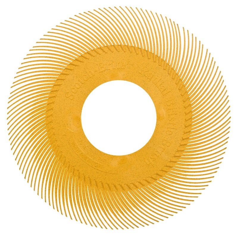 3M™ Scotch-Brite™ BB-ZB C típusú radiális sünkefe utántöltő, P 80, 150 mm x 1,56 mm, sárga