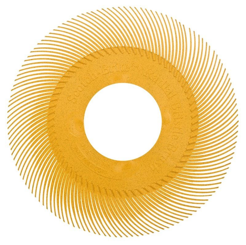 3M™ Scotch-Brite™ BB-ZB C típusú radiális sünkefe utántöltő, P 80, 193 mm x 1,56 mm, sárga