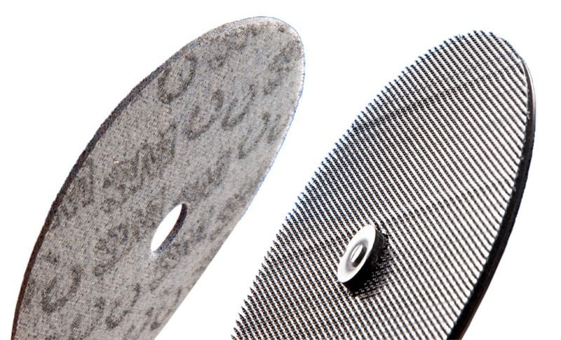 3M™ Scotch-Brite™ felületkező tépőzáras tárcsa felfogó, 115 mm x M14, központosított, PN61680