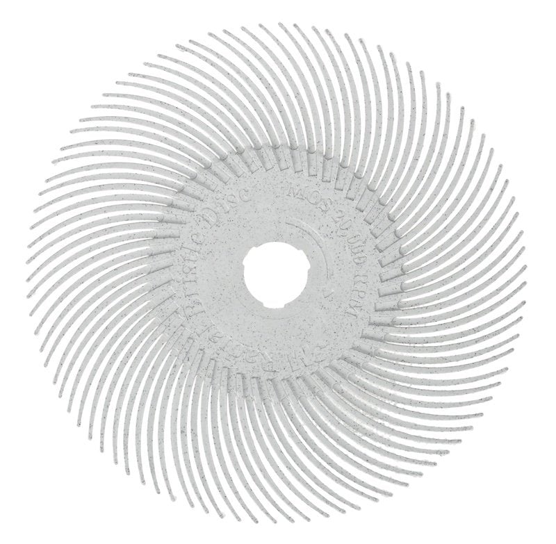 3M™ Scotch-Brite™ RB-ZB C típusú radiális sünkefe, P120, 75 mm, fehér