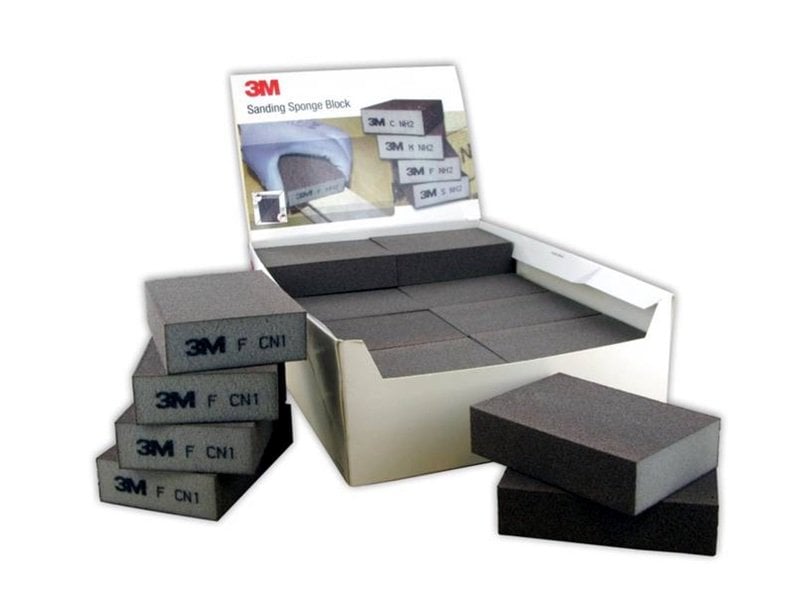 3M™ Standard szivacs világosszürke 100mm x 68mm x 26mm Fine