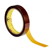 3M™ 5419 Alacsony statikusságú poliimid ragasztószalag, arany színű, papír maggal, 25,4 mm x 33 m 2,7 mil, 9/csomag