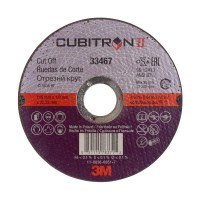 3M™ Cubitron™ II Vágókorong, 33467, 115 mm x 1 mm x 22.23 mm, 5 db / doboz, 6 doboz / karton