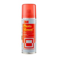 3M™ PhotoMount™ ragasztó aerosol - 200 ml (130 g), tartós kötéshez kevésbé nedvszívó, érzékeny felületekre is