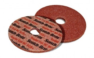 3M™ Scotch-Brite™ Rapid Cut, RC-UW furatos préselt korong, 9C XCRS+ 125 mm x 6,3 mm x 22,2 mm