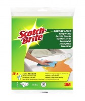 3M™ Scotch-Brite™ Szivacskendő 180 mm x 194 mm 3db/csomag