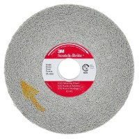 3M™ Scotch-Brite™ X2-WL sorjázó korong, 9S FIN, 254 mm x 25 mm x 125 mm