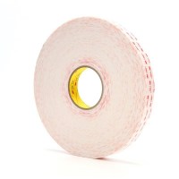 3M™ VHB™ 4930 akrilhab kétoldalas ragasztószalag, 0,6 mm vastag, fehér, 25 mm x 33 m