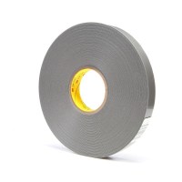 3M™ VHB™ 4943F akrilhab kétoldalas ragasztószalag, 1,1 mm vastag, szürke, 19 mm x 33 m
