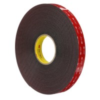 3M™ VHB™ 5952F akrilhab kétoldalas ragasztószalag, 1,1 mm vastag, fekete, 305 mm x 33 m
