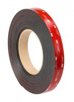 3M™ VHB™ 5962F akrilhab kétoldalas ragasztószalag, 1,6 mm vastag, fekete, 1210 mm x 33 m