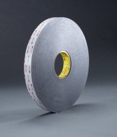 3M™ VHB™ 5962F akrilhab kétoldalas ragasztószalag, 1,6 mm vastag, fekete, 1220 mm x 33 m