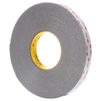 3M™ VHB™ RP25 akrilhab kétoldalas ragasztószalag, 0,6 mm vastag, szürke, 12 mm x 33 m