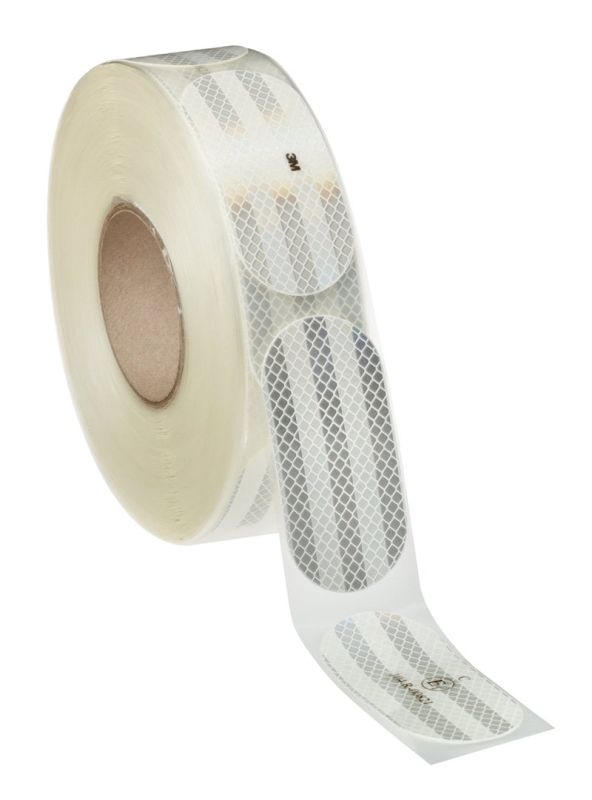 983-10 TankerStickers White 50mmx106mm 50m roll