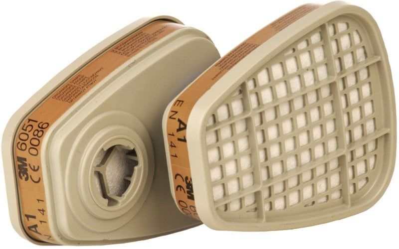 6051 A1 szűrőbetét szerves gőzök ellen 1000 ppm-ig