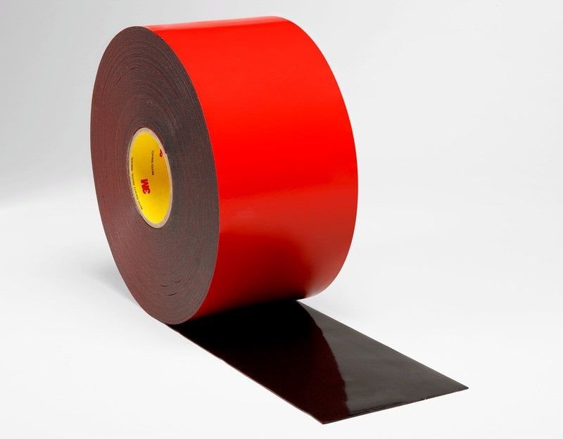 3M™ EX4515 Akril Plusz Ragasztószalag, Fekete, 1,5mm, 1220mm x 66m