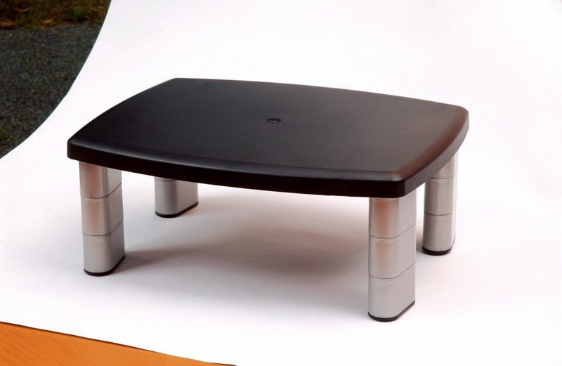 3M™ Állítható monitor állvány, fekete/szürke, 304 x 381 x 15 mm