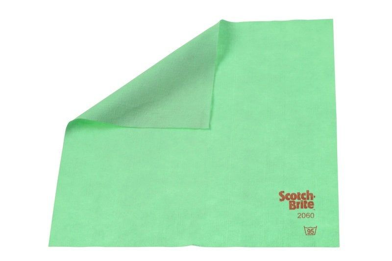3M™ Scotch-Brite™ 2060 Mikroszálas Törlőkendő, Zöld (360 mm x 400 mm, 10 x 10 db/karton)