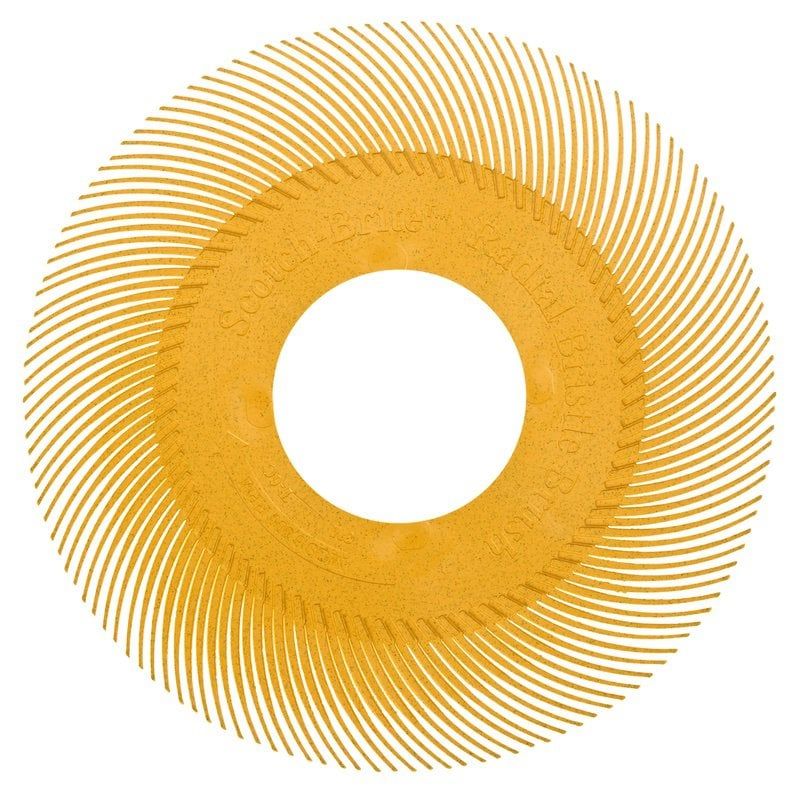 3M™ Scotch-Brite™ BB-ZB C típusú radiális sünkefe utántöltő, P 80, 150 mm x 1,56 mm, sárga