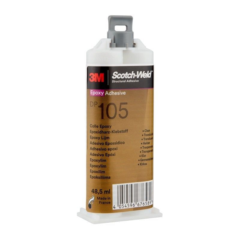 3M™ Scotch-Weld™ DP105 epoxi ragasztó, átlátszó, 48,5 ml
