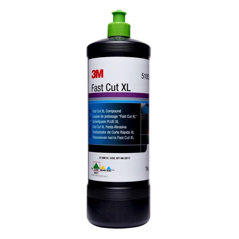 3M™ Expressz Plusz XL polírpaszta, 51052, 1 l, zöld kupakos