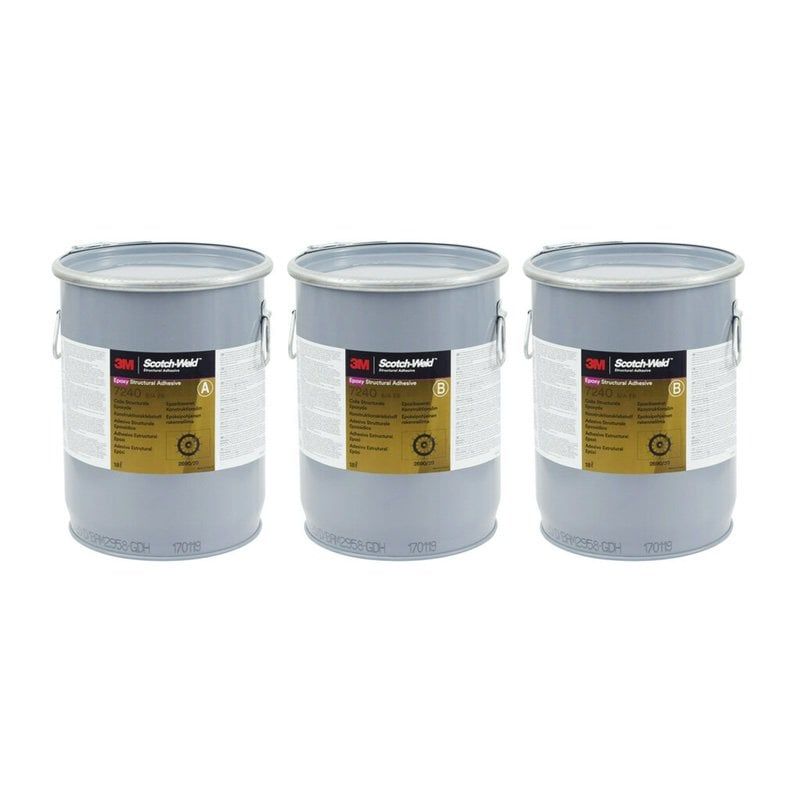 3M™ Scotch Weld™ 7240 B/A epoxi ragasztó, 54 liter