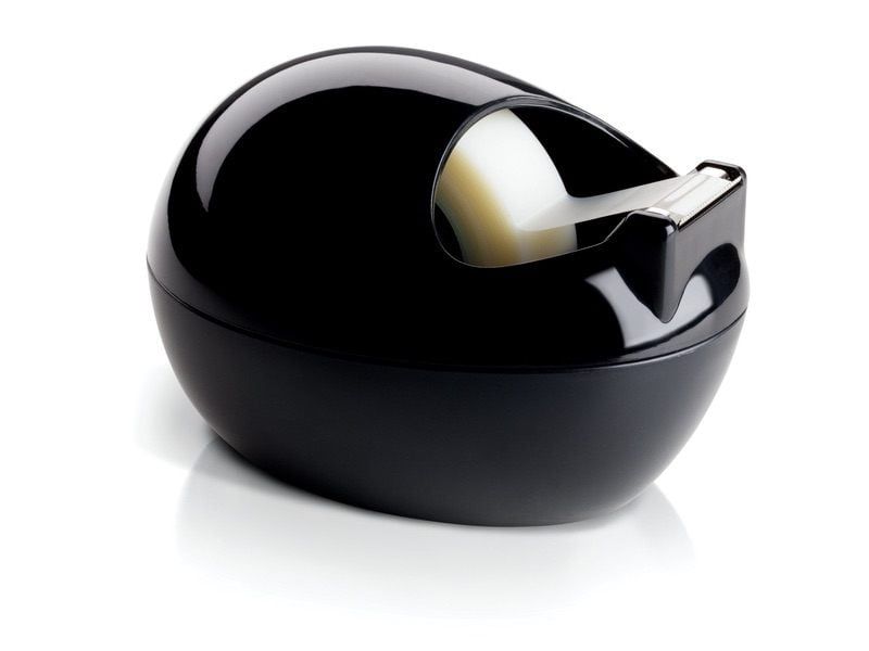 3M™ Scotch® Magic™ Asztali adagoló, Karim Rashid design - Fekete színű adagoló, 1 tekercs Scotch® Magic™ ragasztószalaggal, 19mmx7,5m