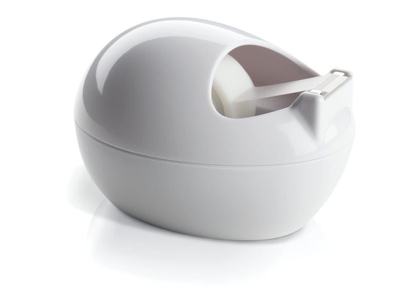 3M™ Scotch® Magic™ Asztali adagoló, Karim Rashid design - Fehér színű adagoló, 1 tekercs Scotch® Magic™ ragasztószalaggal, 19mmx7,5m