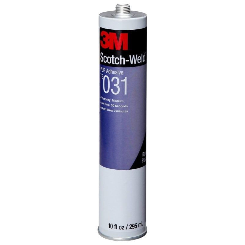 3M™ Scotch-Weld™ TE-031 PUR Reaktív Poliuretán Ragasztó, fehér (matt), 295 ml