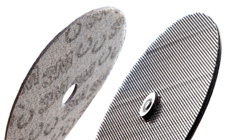 3M™ Scotch-Brite™ felületkező tépőzáras tárcsa felfogó, 115 mm x M14, központosított, PN61680