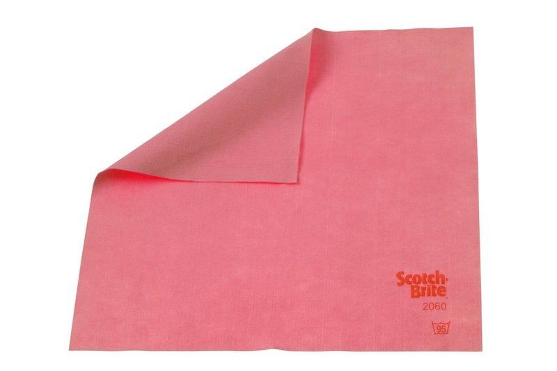 3M™ Scotch-Brite™ 2060 Mikroszálas Törlőkendő, Piros (360 mm x 400 mm, 10 x 10 db/karton)