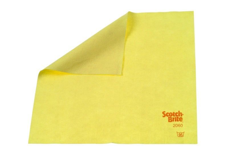 3M™ Scotch-Brite™ 2060 Mikroszálas Törlőkendő, Sárga (360 mm x 400 mm, 10 x 10 db/karton)