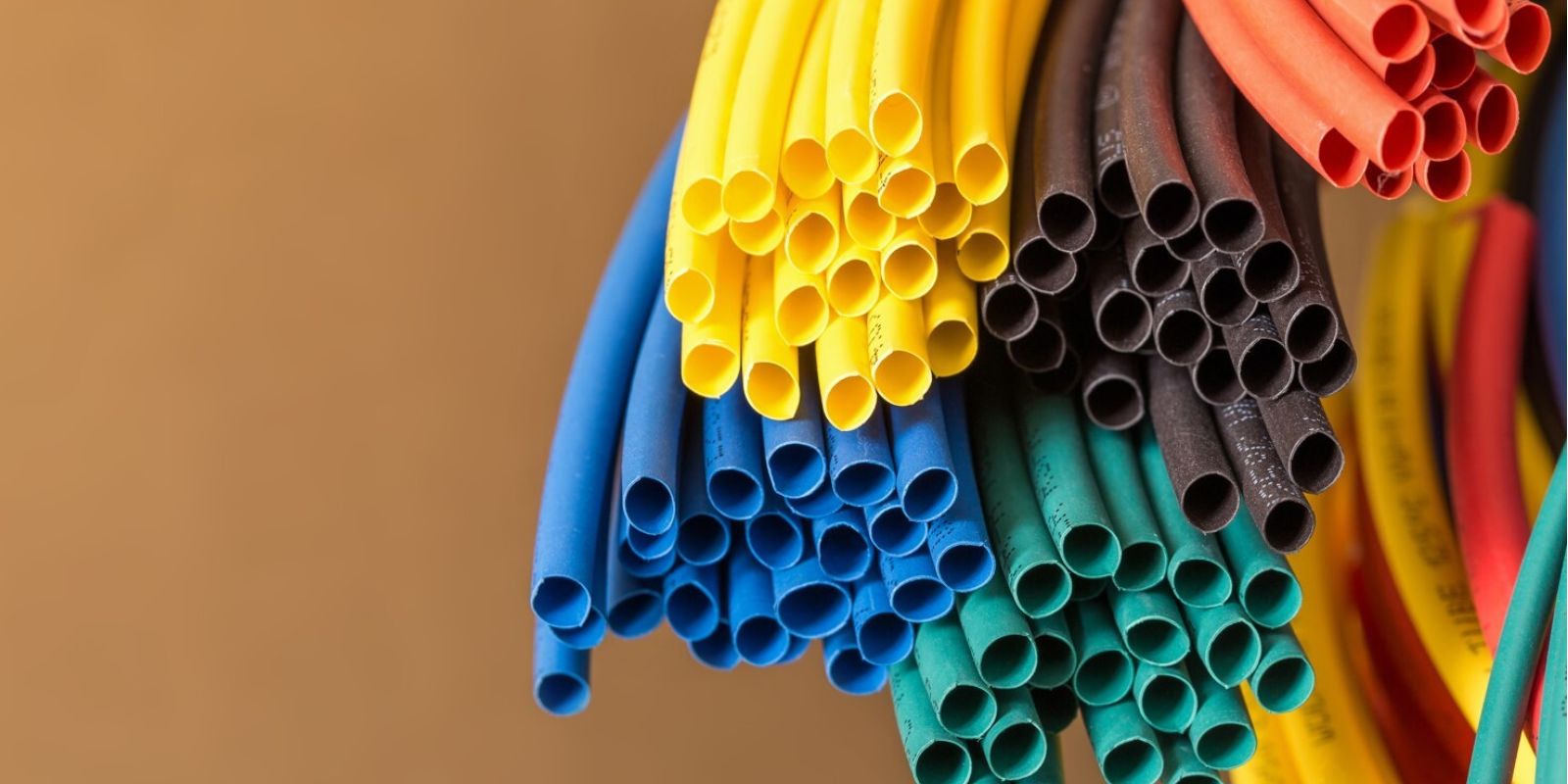 Use of heat shrink tubes: protection against environmental effects