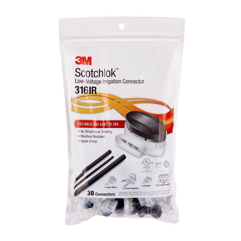 3M™ Scotchlok™ IDC csatlakozó 316IR, leágazó/elágazó csatlakozó, irrigáló alkalmazás