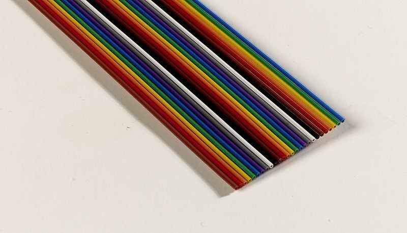 3M™ 3811/20 lapos kábel, színkódolt, 30,48 m/tek