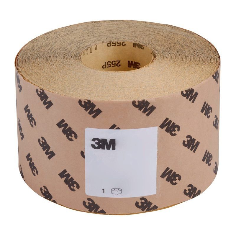 3M™ 255P szárazcsiszoló tekercs papírhordozón, 61032, 115mmx23m, P120