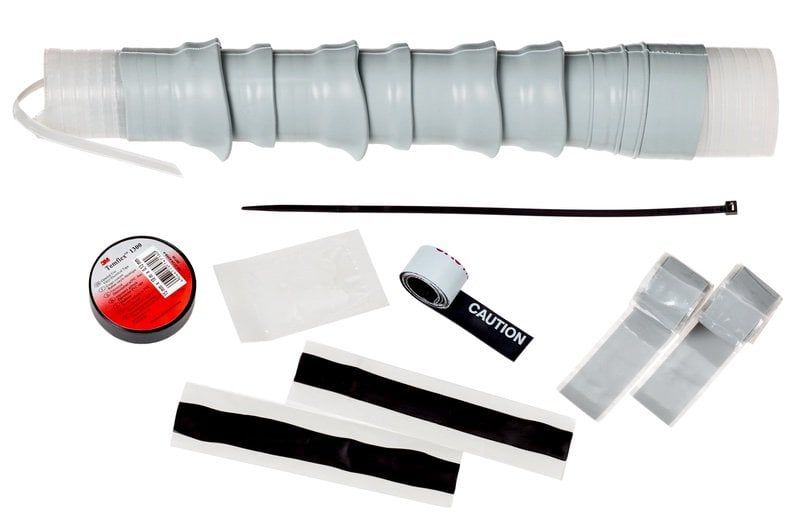 3M hidegzsugor középfeszültségű összekötő készlet QS2000 93-AP 621-1, alkalmazás 24kV-ig. 1 garnitúra 1 kábelér szereléséhez elegendő anyagot tartalmaz.