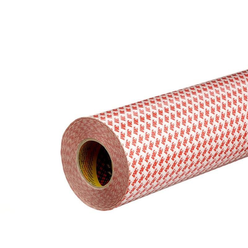 3M™ 9088-200 Kétoldalas Ragasztószalag, Átlátszó, 1550 mm x  50 m