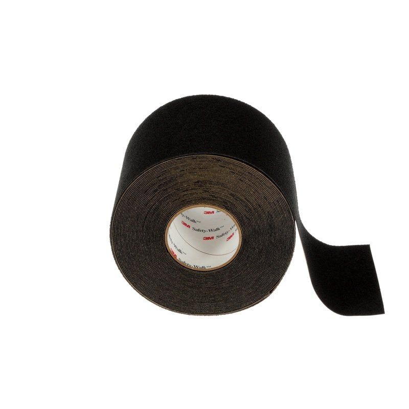 3M™ Safety-Walk™ Slip Resistant Resilient Medium Tape 300 Series, Black, 152 mm x 18.3 m, 1/Case