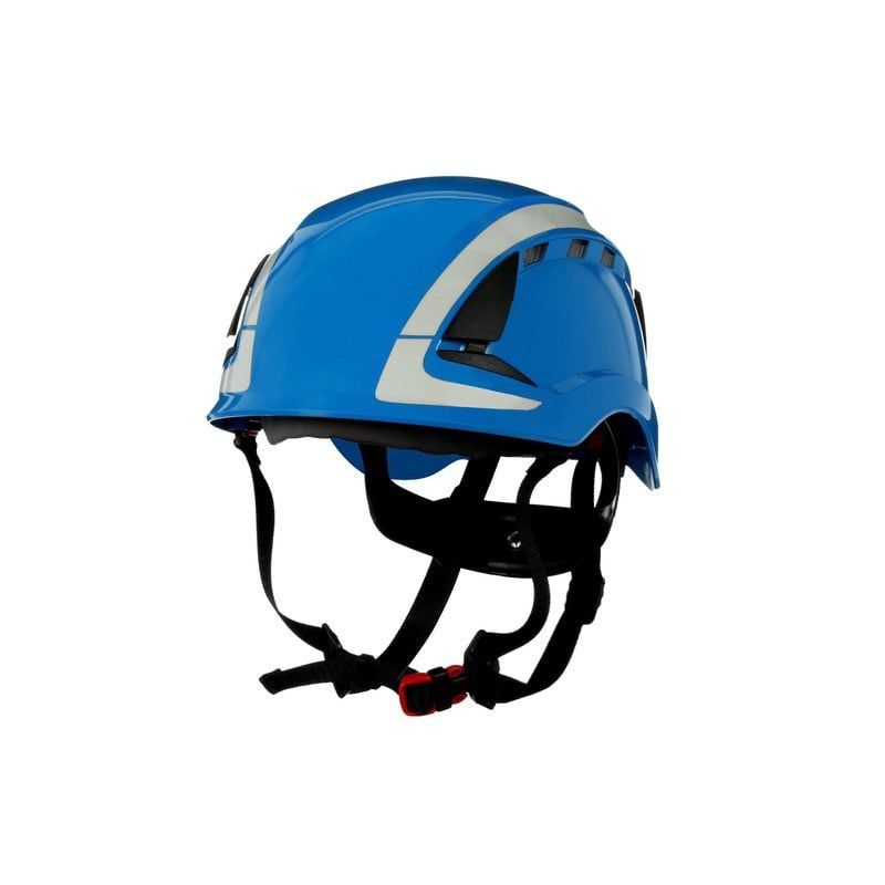 3M™ SecureFit™ X5000 Safety Helmet, Vented, 1000V, CE, Blue, X5003VE-CE, 4 ea/Case